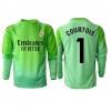 Real Madrid Thibaut Courtois #1 Keeper Bortedrakt 2025-26 Langermet